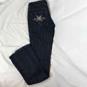 Deep Blue Jean with Pocket Detail